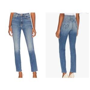 MOTHER Denim The Swooner Rascal Hover Straight Leg Jean Healing Jar Wash 26